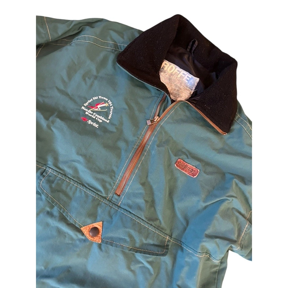 Vtg Roffe Jacket Mens S Four Season Shell Ski Snowboard 90s Union USA - Picture 8 of 9
